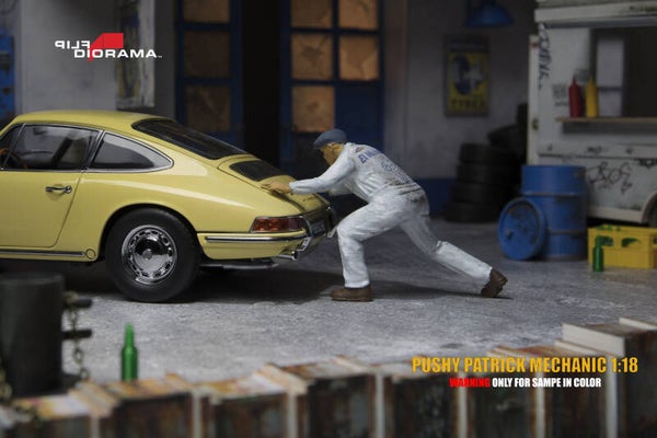 FD PUSHY PATRICK MECHANIC  (not painted) 1:18
