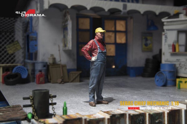 FD SEBAS CHIEF MECHANIC  (not painted) 1:18