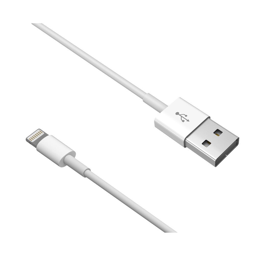 Devia USB naar Apple Lightning kabel 1M Wit