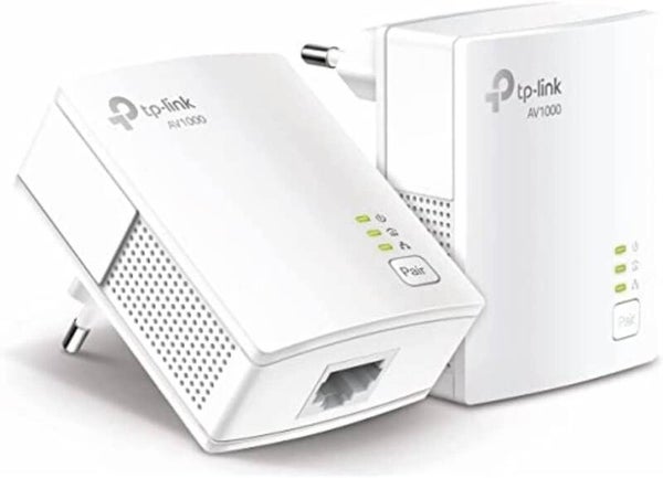 TP-Link 1000 Mbps Powerline, glasvezel powerline-aansluiting met 1 Gigabit Ethernet-poort,