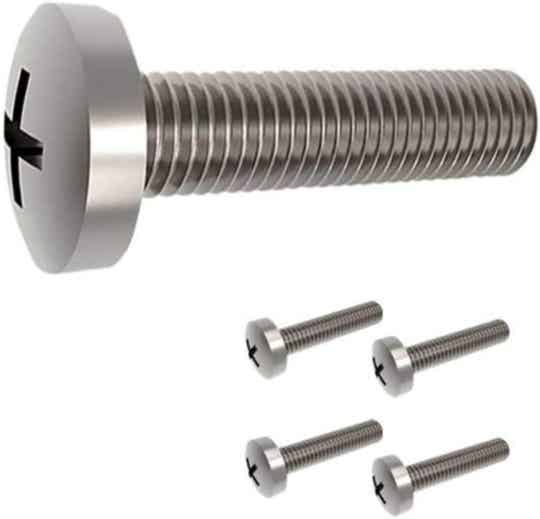 Samsung 4 schroeven: 8 mm. Schroeven Lengte: 40mm