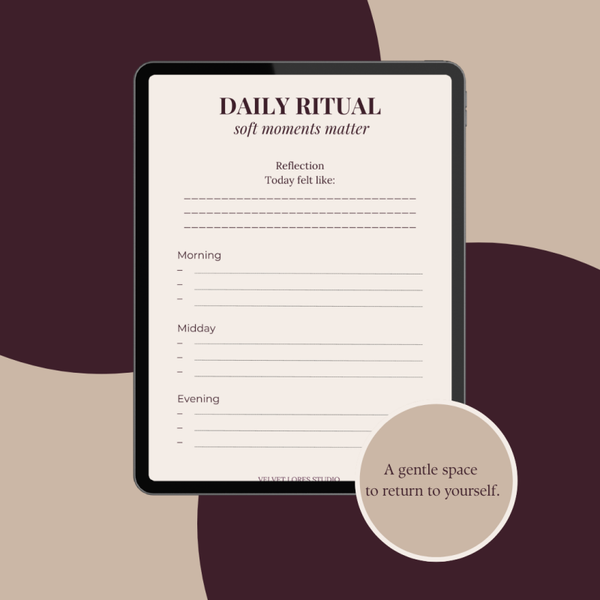 The Daily Ritual Sheet