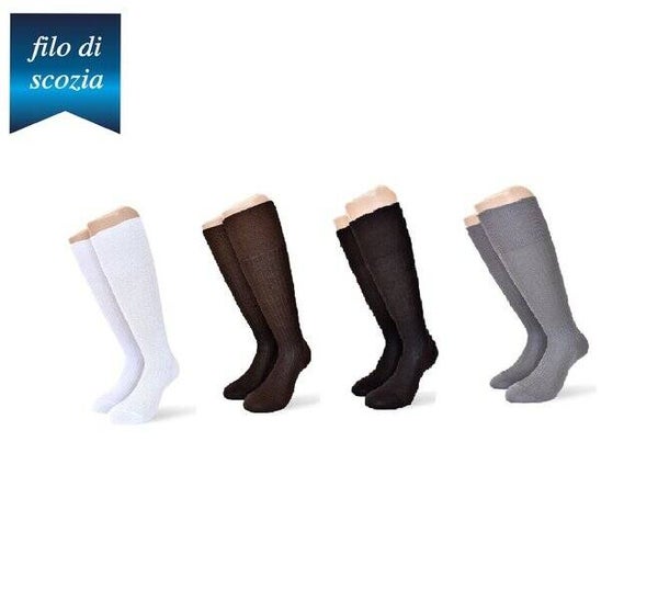 Calza lunga in filoscozia SANITARIA 100% Cotone filoscozia A COSTINE