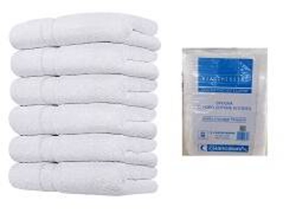 Asciugamano Mis.60x100 100% Cotone BIANCALUNA