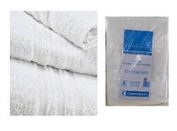 Telo bagno spugna di puro cotone ritorto Mis. 100x150 100% Cotone BIANCALUNA