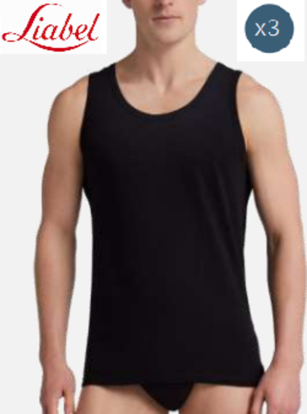 3pz canottiera liabel 100% cotone jersey € 4,83 cad