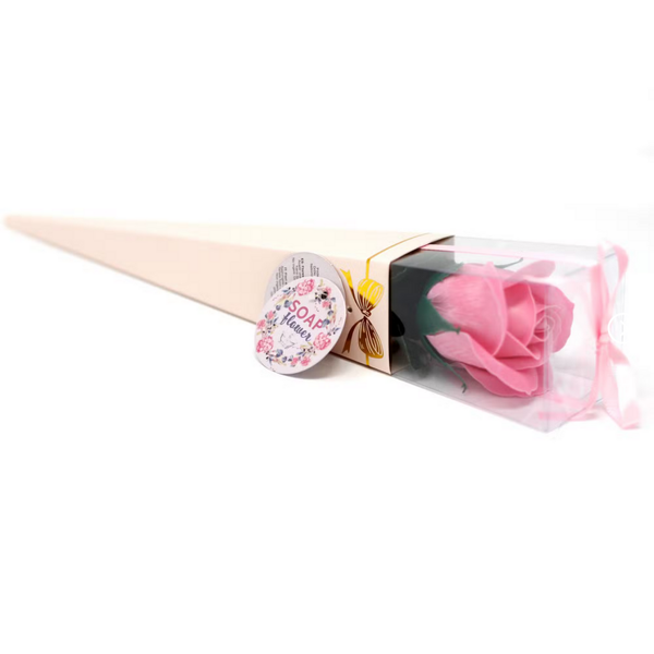 Fleur Unique sur Présentoir – Rose