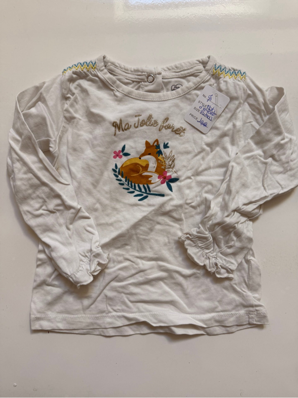 T-shirt fille Mot d’enfant