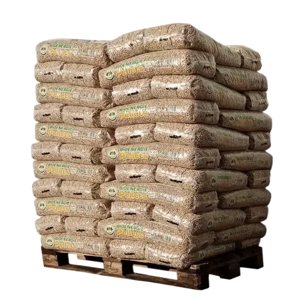 Pellet Bio Energy – Palete de 66 sacos de 15 kg