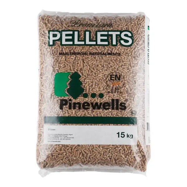 PELLETS PINEWELLS 15KG 70 sacos