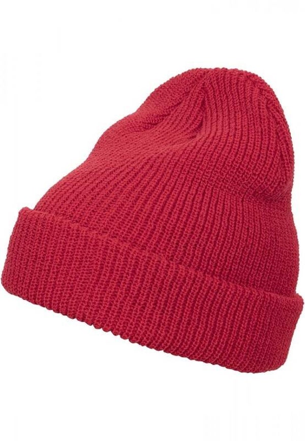 11965 Yupoong long beanie muts red