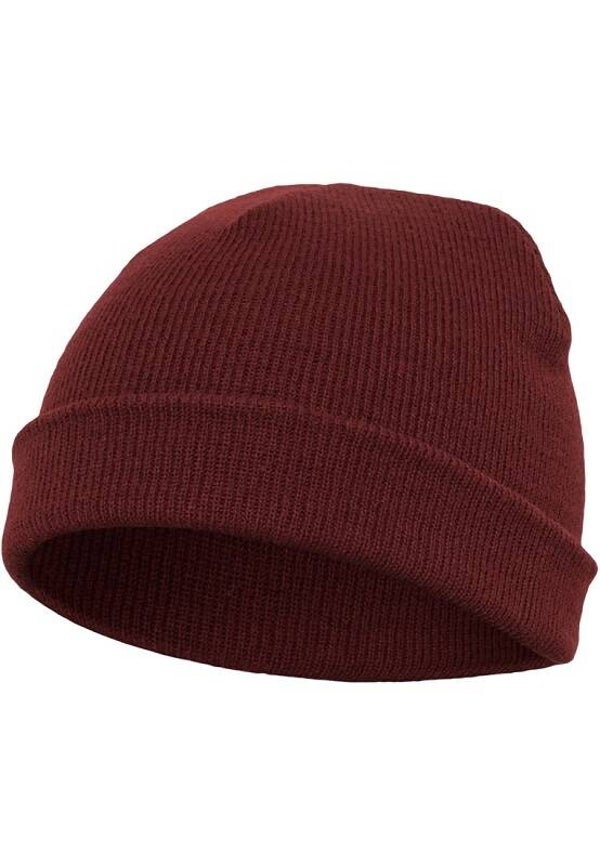 12018 Yupoong beanie muts fisherman maroon one size