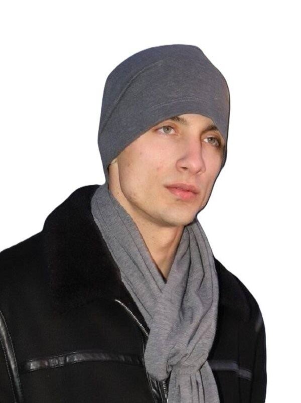 12533 IT NONONO beanie muts Free Medium dark grey LXL