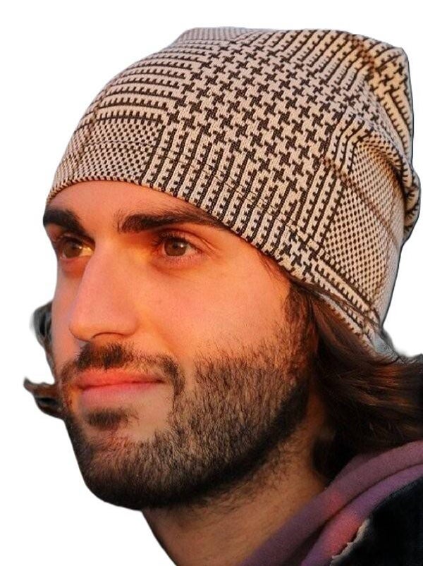 12956 IT NONONO beanie muts Fine Yarn-dyed LXL