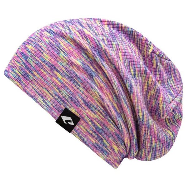15551 Chillouts beanie muts Kanpur violet roze in one size