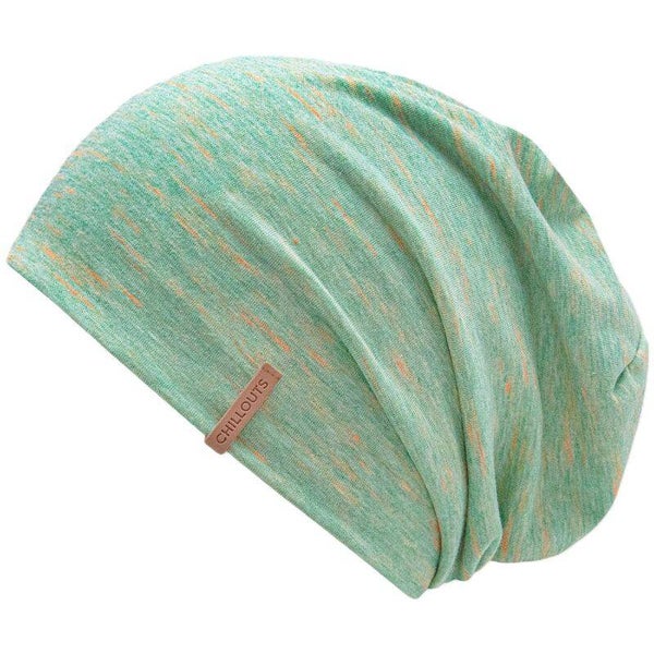 17024 CH Chillouts beanie muts Memphis turquoise orange