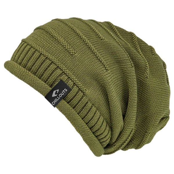 19648 CH Chillouts beanie muts Erik olive