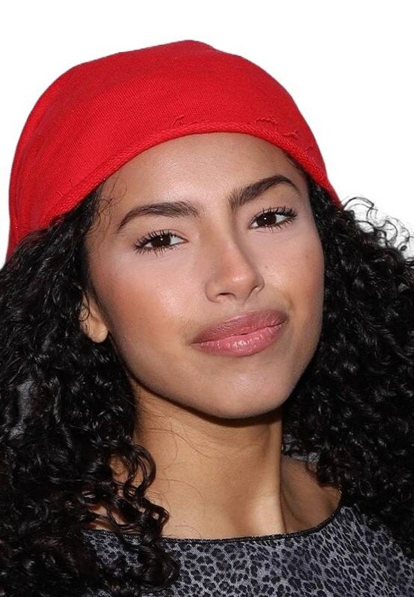 19763 IT NONONO beanie muts destroyed rood SM