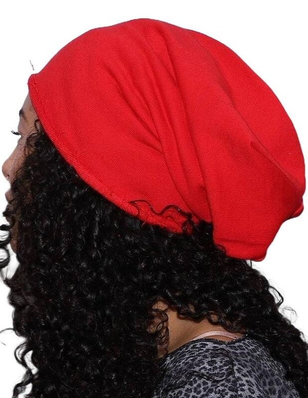 19762 IT NONONO beanie muts destroyed rood LXL