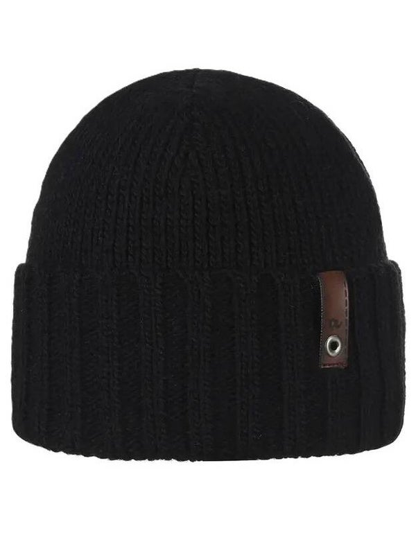 19833 AN  ANDER beanie muts Alfredo black met logo