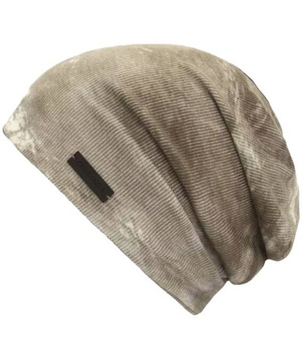 19837 Chillouts beanie muts Opua long brown in one size
