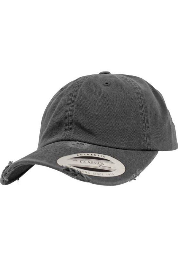 26057 C Urban Classics Flexfit cap low profile destroyed dark grey one size