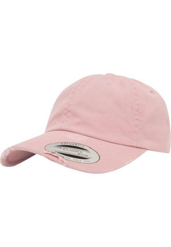 26058 C Urban Classics Flexfit cap Low profile destroyed pink one size