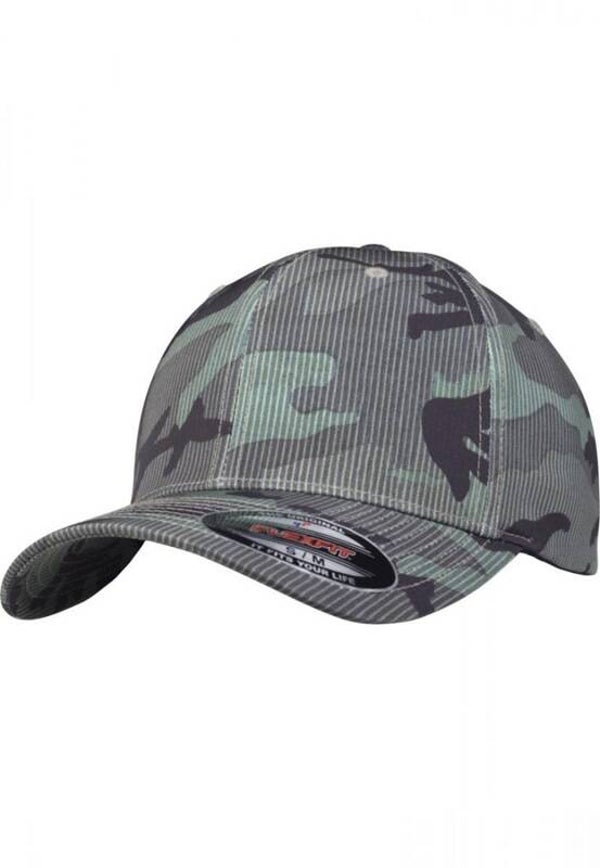 26243 C Flexfit cap camo dark stripe LXL