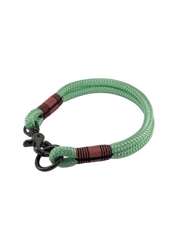 Hundehalsband "Minze" aus PPM-Seil 39cm