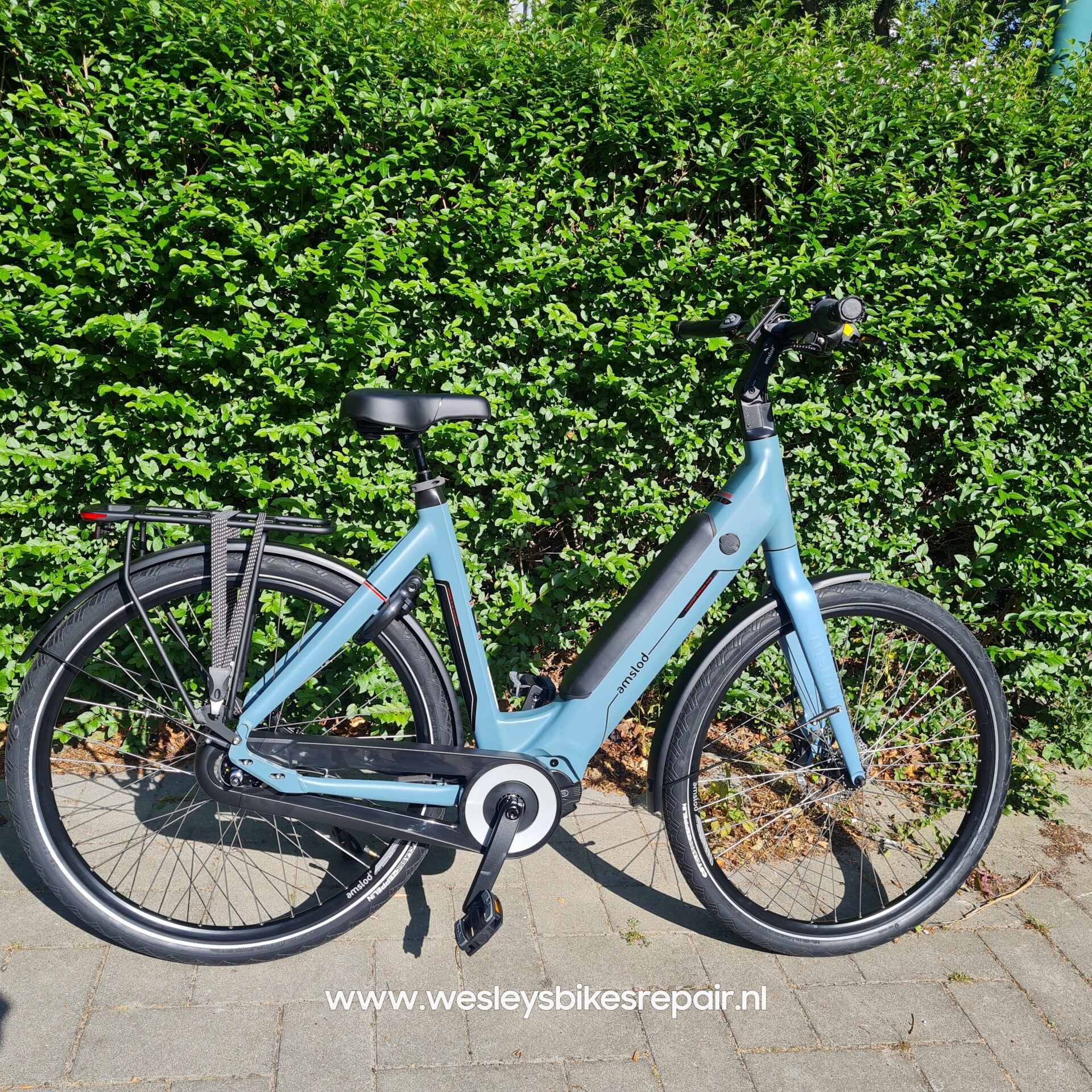 Nieuw: Amslod Kent E-LD 59cm/7versn/bafang mid-motor/600Wh/Schijfrem