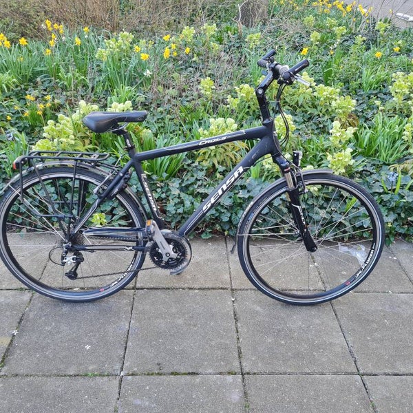 Occasion: Sensa Cross travel hybride 51cm/27versn/Shimano Deore afgemonteerd/Batt verl