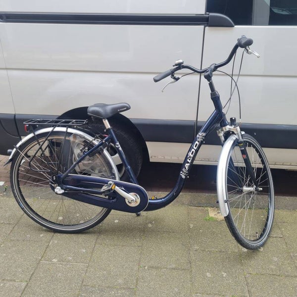 Occasion: Aldo lage instap 46cm/28inch/3versn/handremmen/remnaaf/Alu