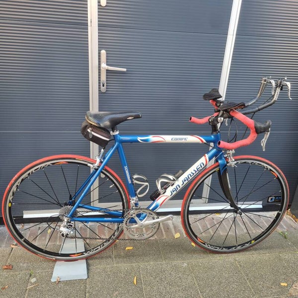Occasion: Jan Janssen Equipe 56cm/2x10speed/Campagnolo/Mavic/Alu/Carbon