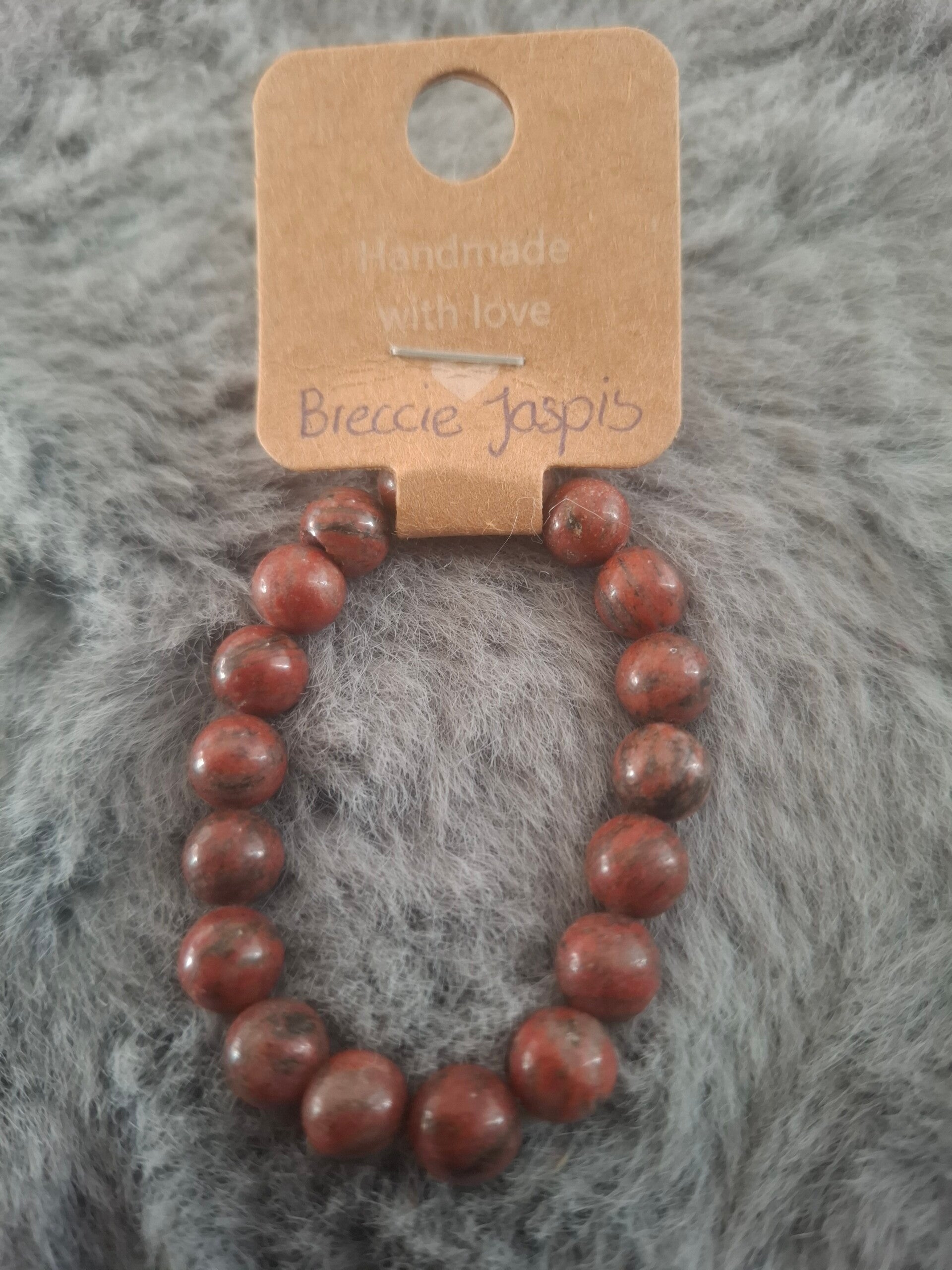 Breccie jaspis armbandje