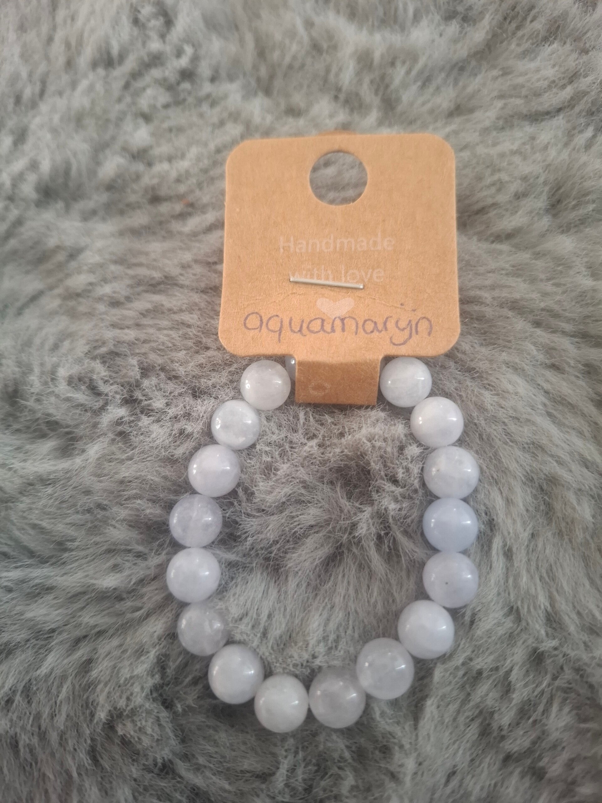 Aquamarijn armbandje