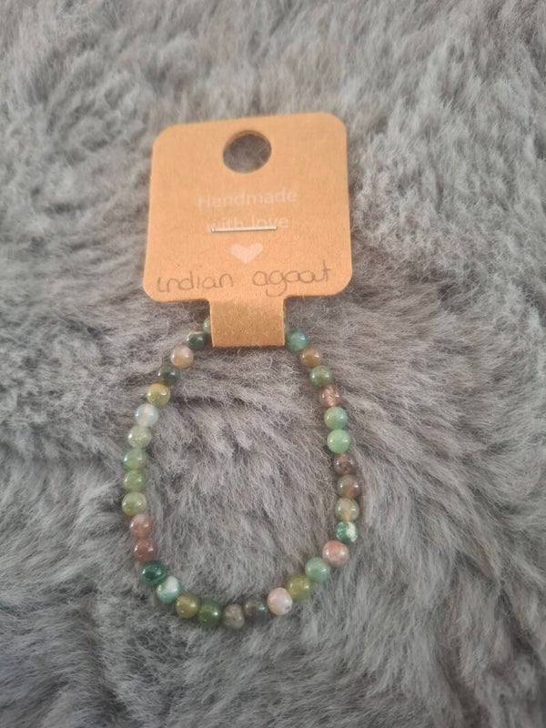 Indian agaat armbandje