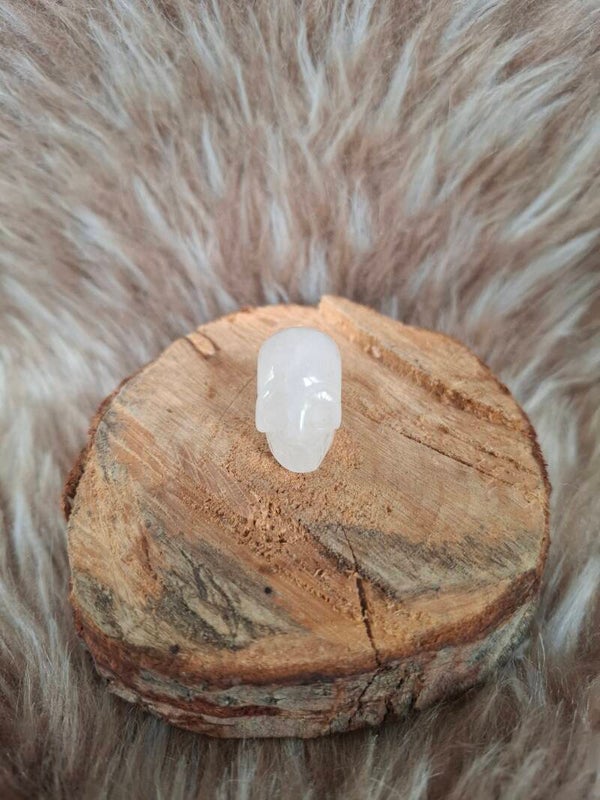 Bergkristal skull