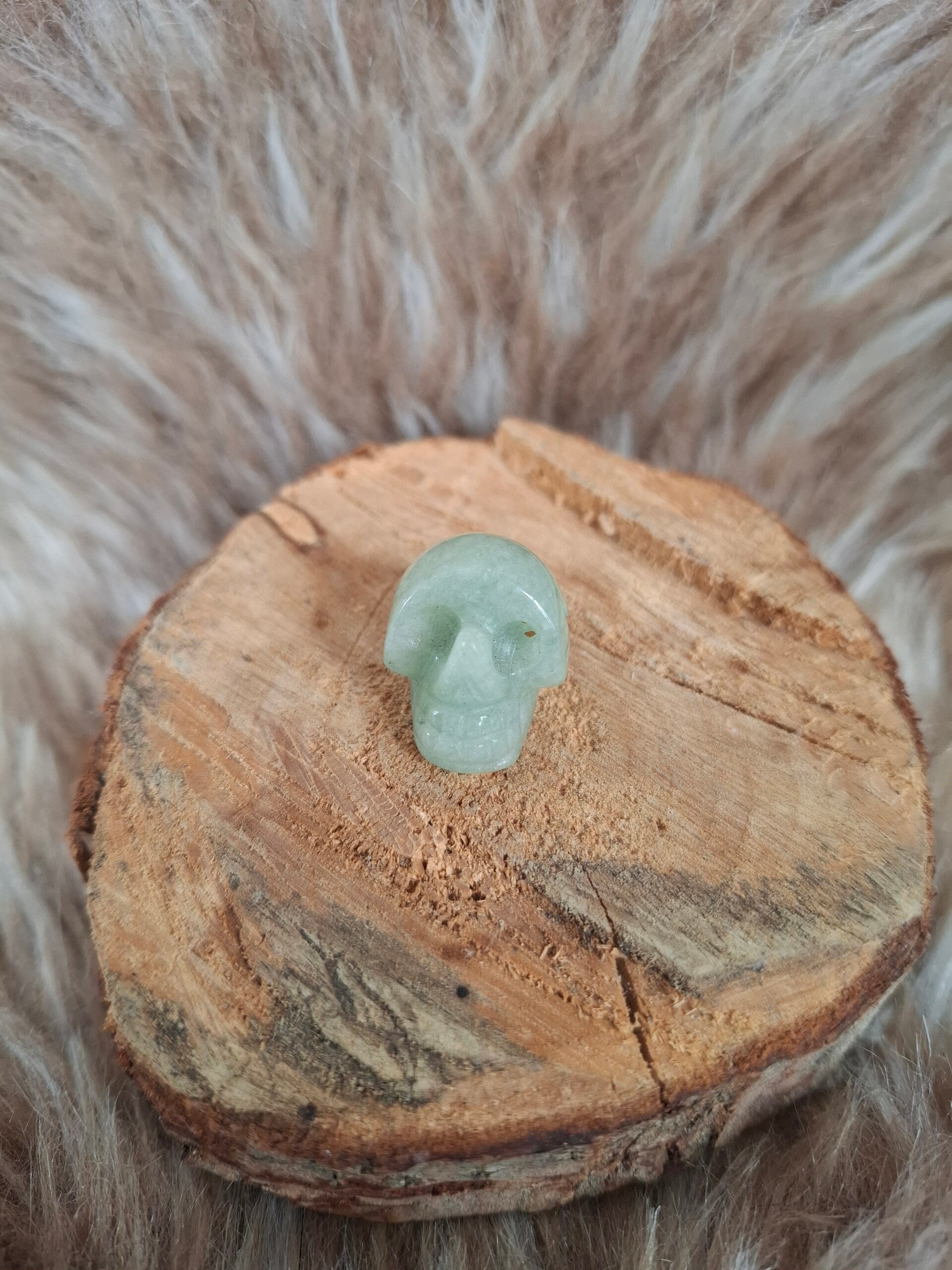 Aventurijn skull