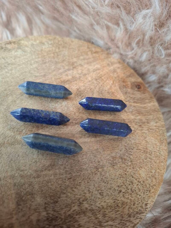 Lapis lazuli dubbeleinder
