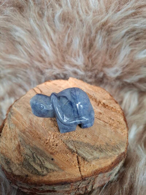 Schildpad blauwe aventurijn