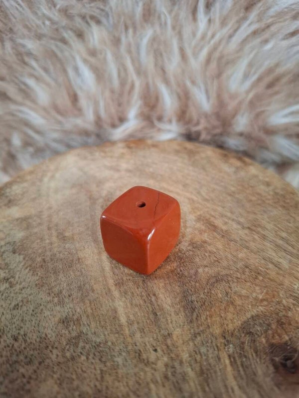 Rode jaspis wierookhouder
