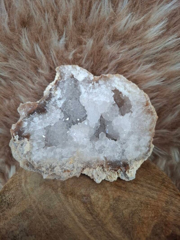 Bergkristal geode