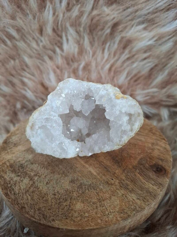 Bergkristal geode