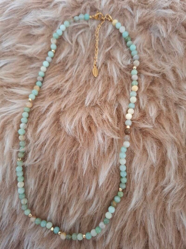 Amazoniet ketting