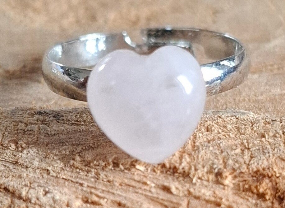 Rozenkwarts Hart ring