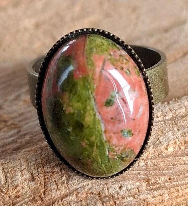 Unakiet ovale ring