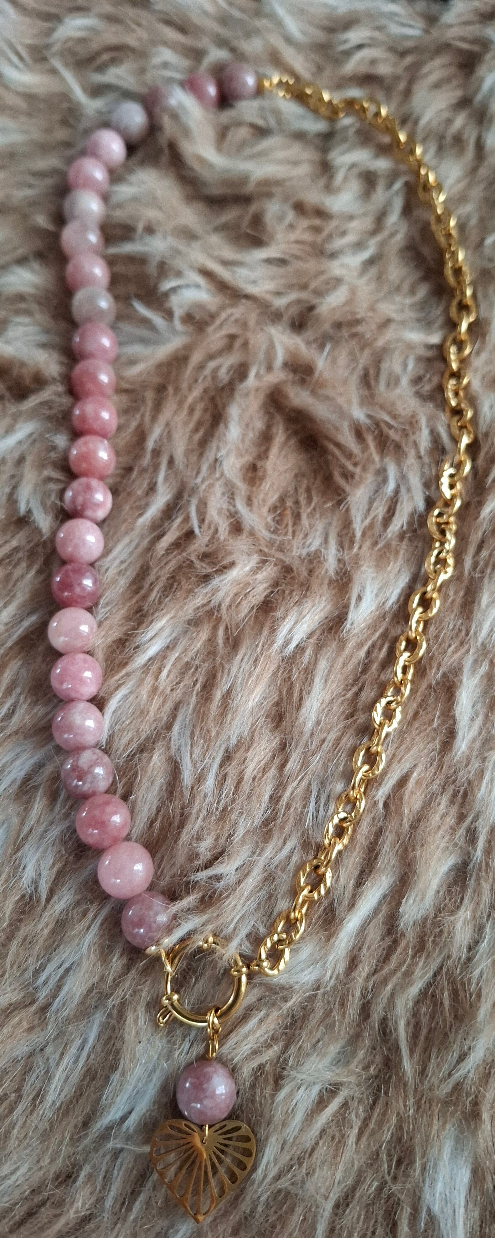 Statement ketting zonnesteen