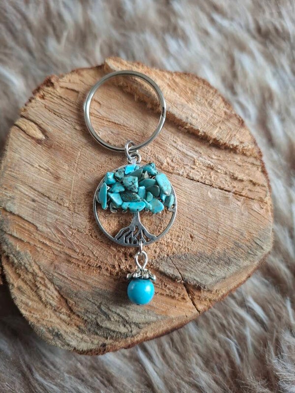 Turquoise levensboom