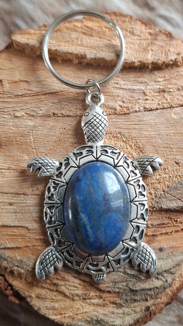 Lapis lazuli schildpad