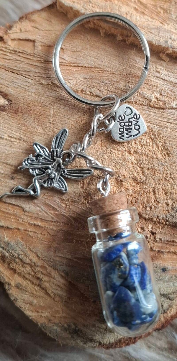 Lapis lazuli sleutelhanger